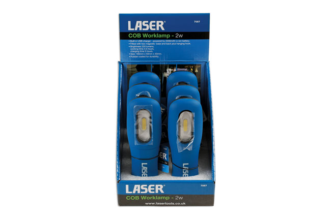 Laser Tools 7057 COB Worklamp - 2 Watt