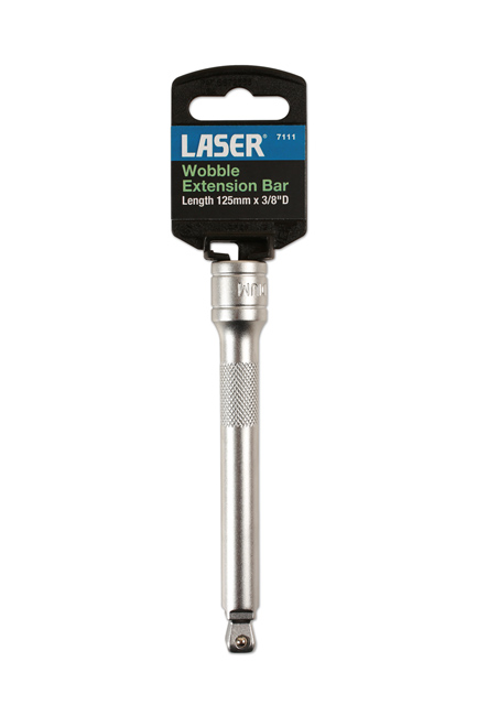 Laser Tools 7111 Wobble Extension Bar 3/8"D 125mm