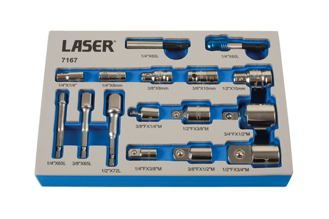 Laser Tools 7167 Convertor Set 16pc