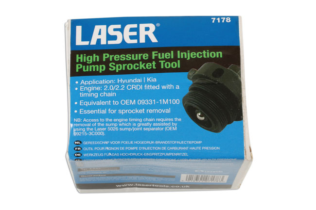 Laser Tools 7178 High Pressure Fuel Injection Pump Sprocket Tool