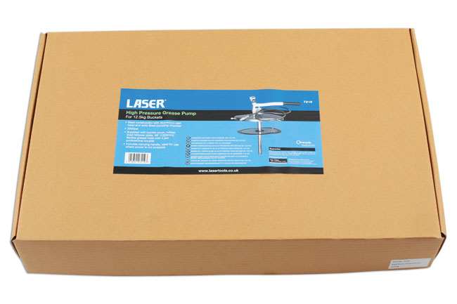 Laser Tools 7219 High Pressure Grease Pump for 12.5kg Buckets