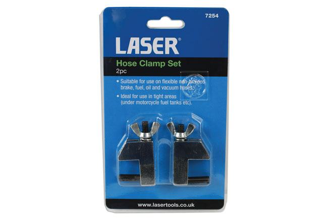 Laser Tools 7254 Hose Clamp Set 2pc