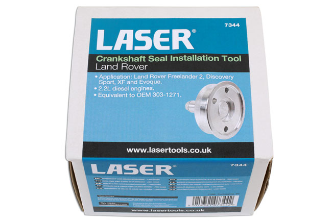 Laser Tools 7344 Crankshaft Seal Installation Tool - for JLR 2.2 Diesel