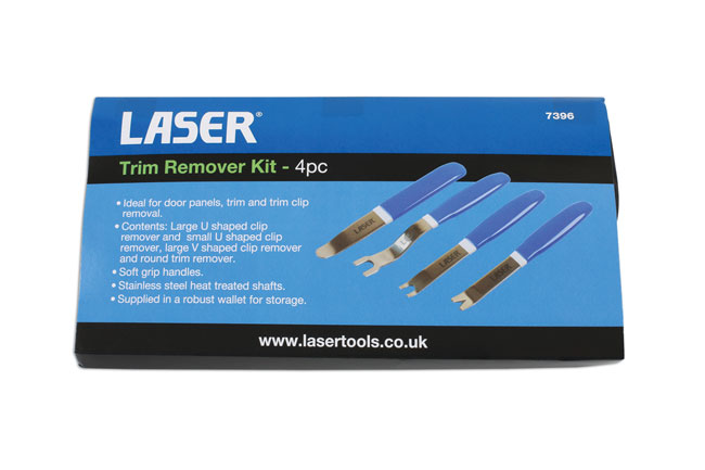 Laser Tools 7396 Trim Remover Kit 4pc