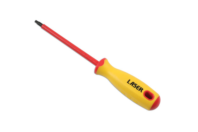 Laser Tools 7452 Insulated Star* Screwdriver T25