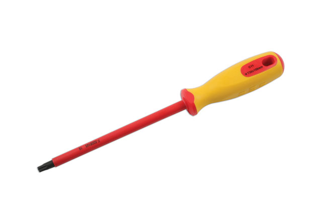 Laser Tools 7454 Insulated Star* Screwdriver T30