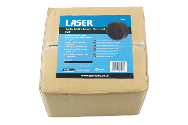 Laser Tools 7526 Axle Nut Cover Socket - for SAF