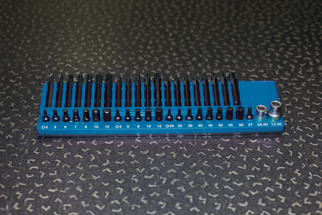 Laser Tools 7531 Magnetic Bit Organiser
