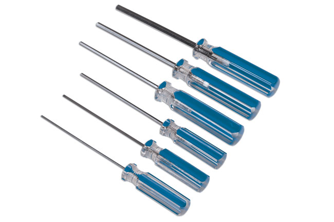 Laser Tools 7582 Hex Screwdriver Set 1.5 - 5mm 6pc