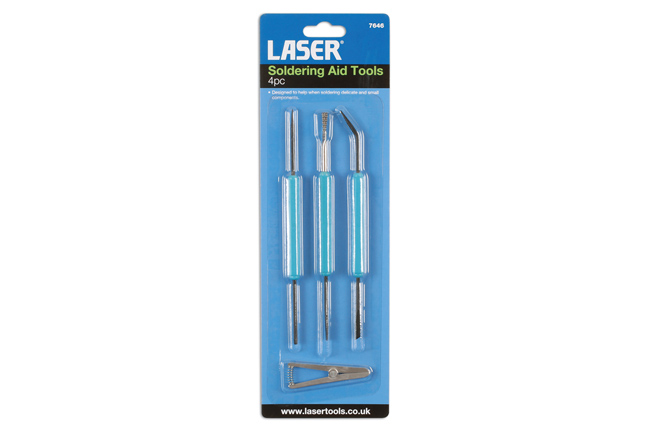 Laser Tools 7646 Soldering Aid Tools 4pc