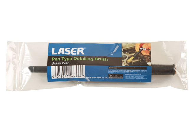 Laser Tools 7746 Pen Type Detailing Brush Brass Wire