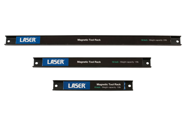 Laser Tools 7805 Tool/Knife Magnetic Rack 3pc