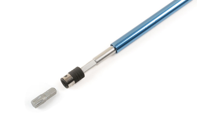 Laser Tools 7808 2-In-1 Socket & Bit T-Handle Spinner 1/4"D