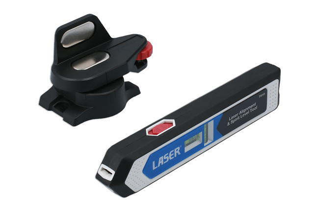 Laser Tools 7910 Laser Alignment & Spirit Level Tool