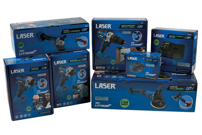 Laser Tools 8012 Cordless Impact Screwdriver 20V w/o Battery