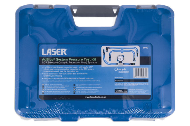 Laser Tools 8060 AdBlue® System Pressure Test Kit