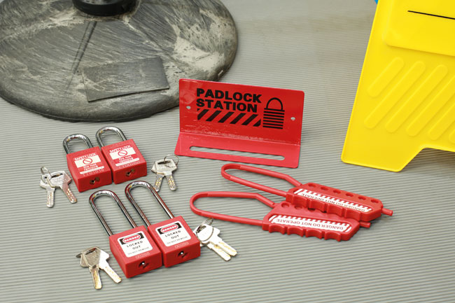 Laser Tools 8150 Padlock Station Kit - Option 1