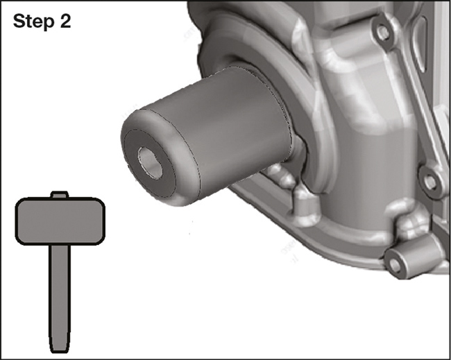 Laser Tools 8256 Crankshaft Oil Seal Install Tool - for VW Group 1.2 TSI, TFSI Petrol