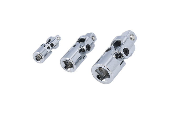 Laser Tools 8299 Universal Joint Set Spring Loaded 3pc