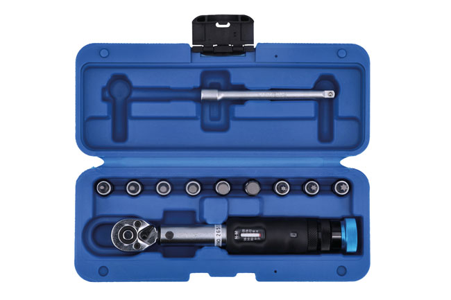 Laser Tools 8383 LTR Torque Wrench Set 1/4"D 2-20Nm