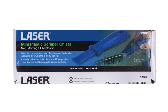 Laser Tools 8399 Mini Plastic Scraper Chisel