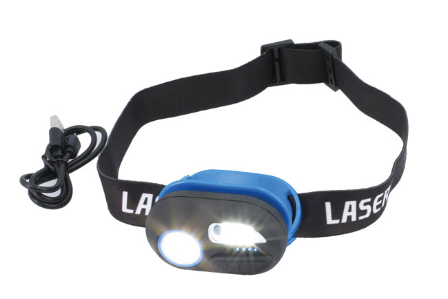 Laser Tools 8409 Motion Sensor Headlight / Work Light - Rechargeable