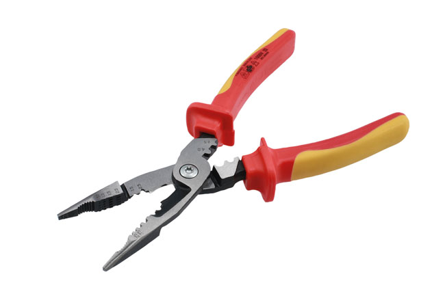 Laser Tools 8423 Insulated Long Nose Multifunctional Pliers 225mm