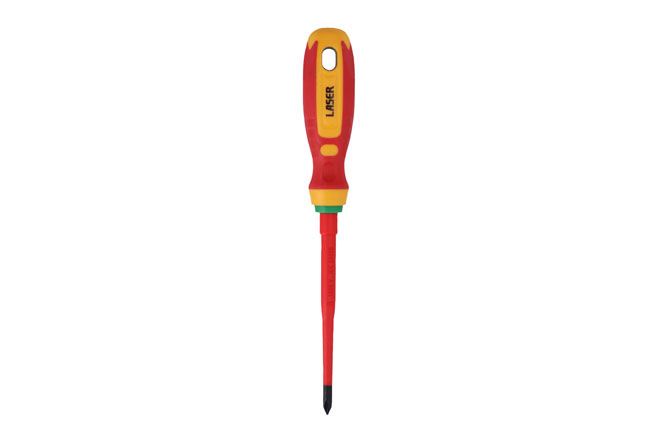 Laser Tools 8447 Phillips Insulated Screwdriver Ph1 x 100mm