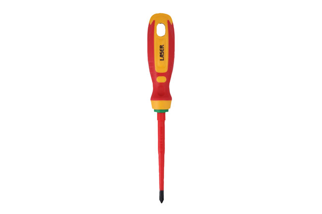 Laser Tools 8448 Phillips Insulated Screwdriver Ph2 x 100mm