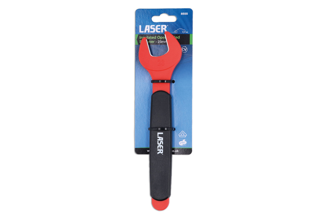 Laser Tools 8555 Insulated Open Ended Spanner 23mm