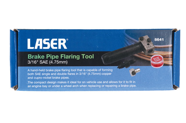 Laser Tools 8641 Brake Pipe Flaring Tool 3/16" SAE (4.75mm)
