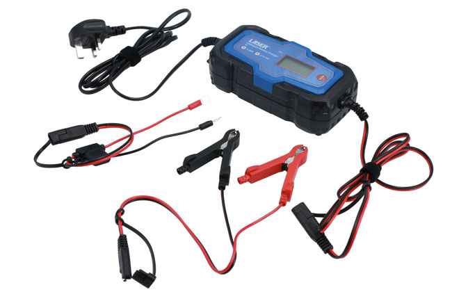 Laser Tools 8699 Intelligent Battery Charger 4 - 120Ah
