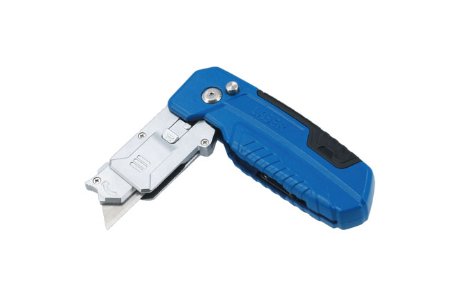 Laser Tools 8762 2-In-1 Folding Scraper & Utility Knife