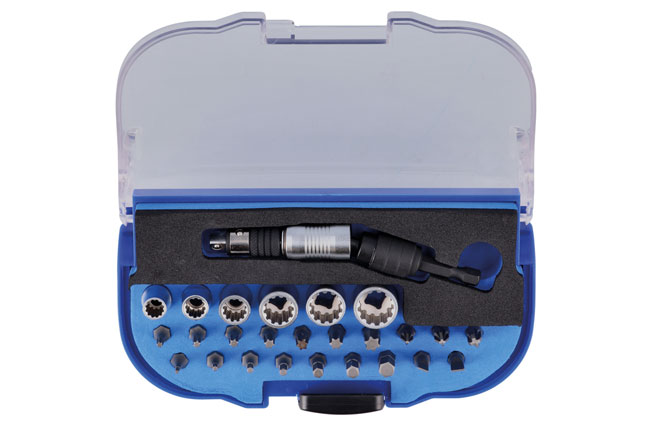 Laser Tools 8790 Off-Line 2-In-1 Socket & Bit Set 26pc
