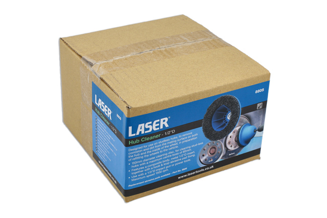 Laser Tools 8805 Hub Cleaner 1/2"D