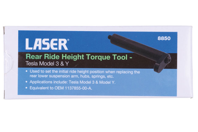 Laser Tools 8850 Rear Ride Height Torque Tool - Tesla Model 3 & Y