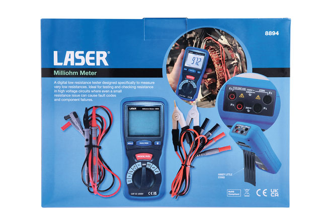 Laser Tools 8894 Milliohm Meter