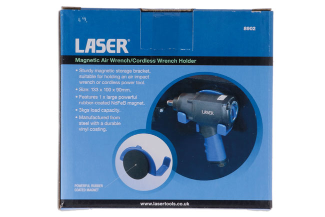 Laser Tools 8902 Magnetic Air Wrench/Cordless Wrench Holder