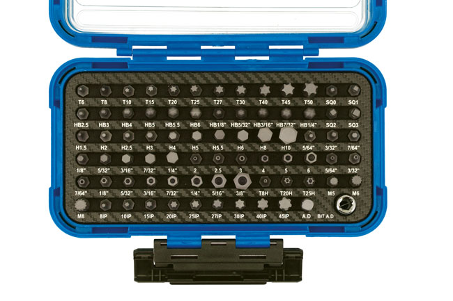 Laser Tools 8943 Specialist Bit Set 77pc