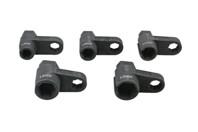 Laser Tools 8997 Exhaust Gas Sensor Socket Set 5pc