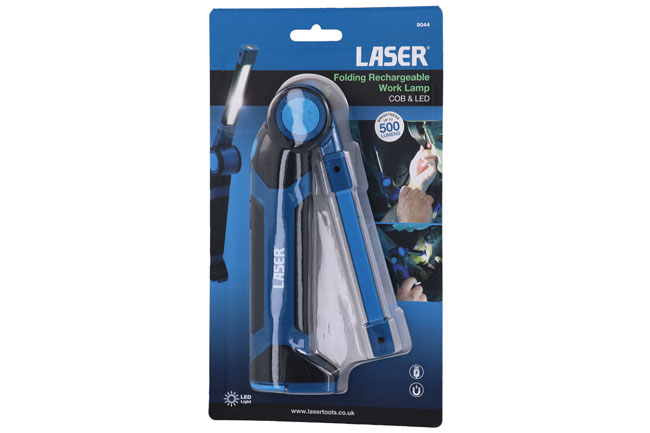 Laser Tools 9044 Folding Rechargeable Work Lamp