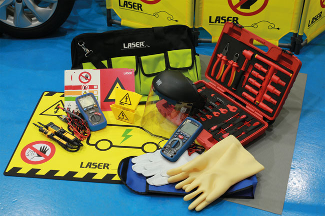Laser Tools 9052 EV Technicians Pro Tool Kit in Storage Bag