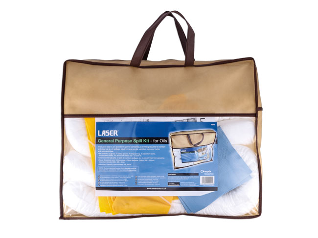 Laser Tools 9222 General Purpose Spill Kit - for Oils