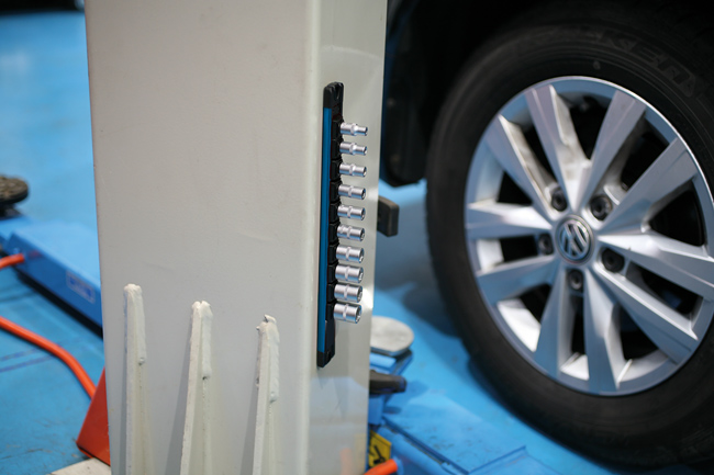 Laser Tools 9238 LocSoc Rails - Magnetic 3pc