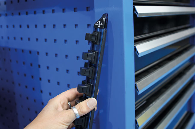 Laser Tools 9239 LocSoc Double Rail - 1/4"D Magnetic