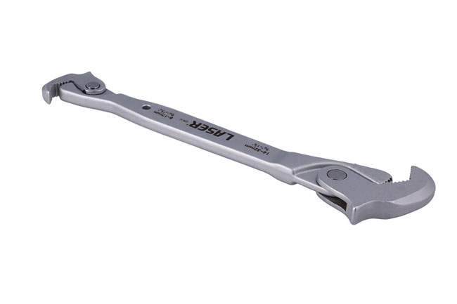 Laser Tools 9257 Double Headed Adjustable Wrench - 8 to 32mm