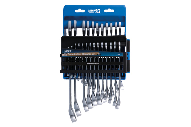 Laser Tools 9266 Combination Spanner Set  6 - 32mm - 25pc - 50th Anniversary