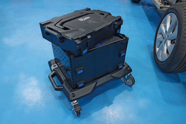 Laser Tools 9283 Premium Stackable 4 Drawer Storage System with Top Box - 50th Anniversary