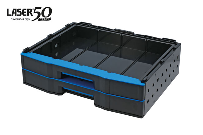 Laser Tools 9285 Premium Stackable 2 Drawer Storage System - 50th Anniversary