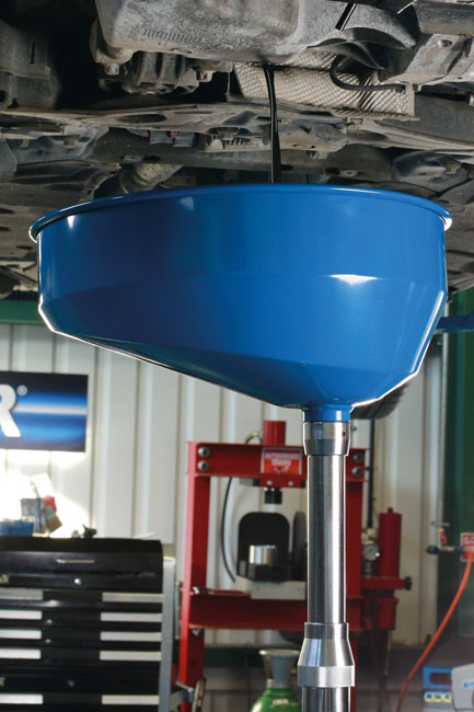 Laser Tools 9286 Oil Service Station Trolley - 70L w/o tools